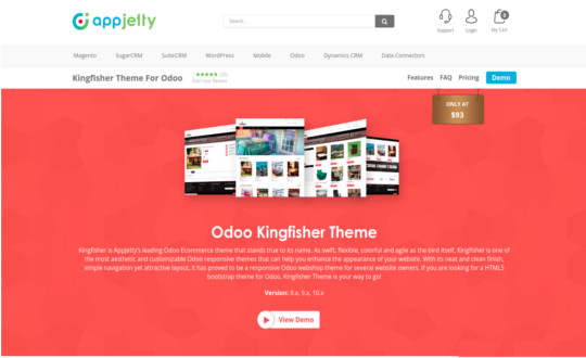 Odoo Kingfisher Theme